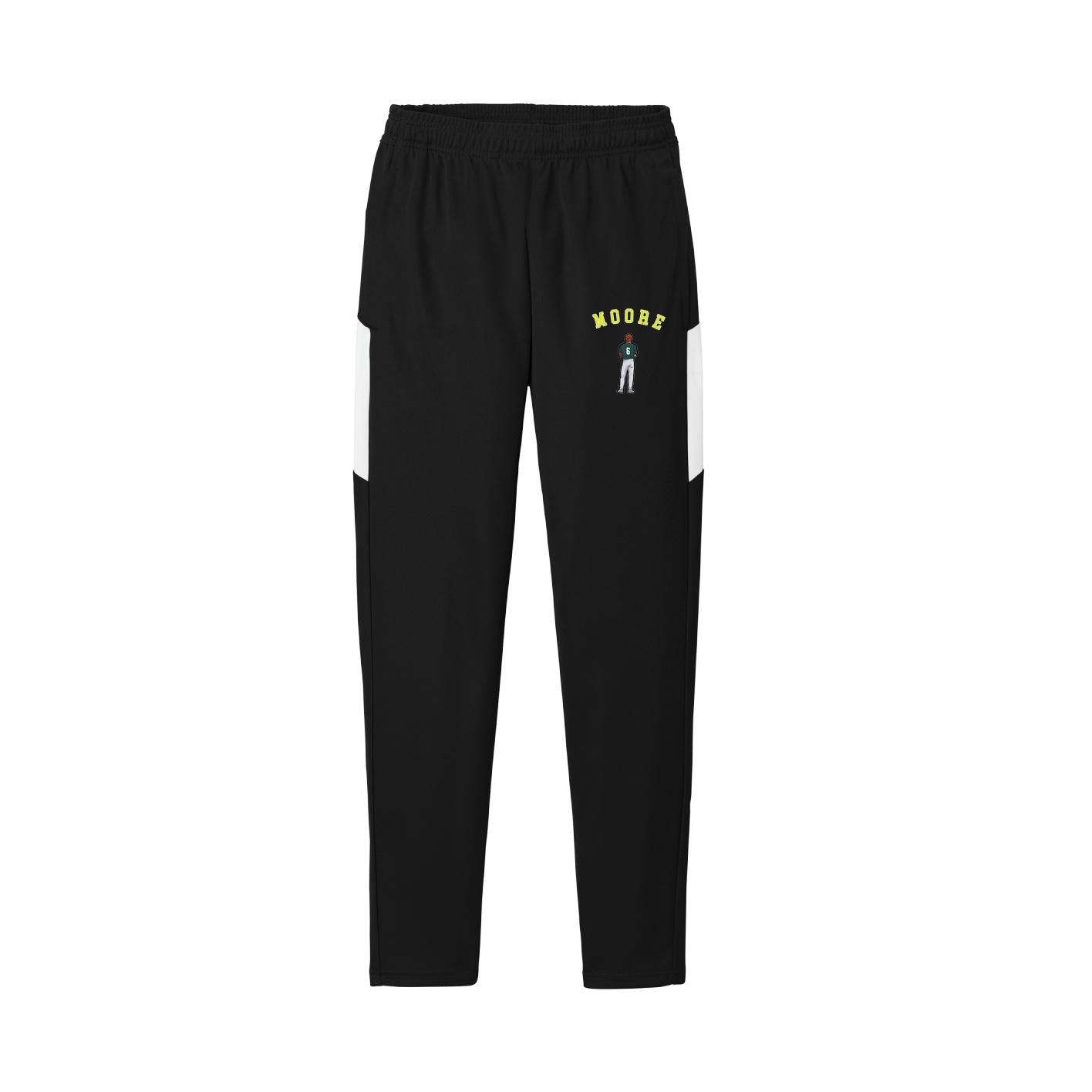 Team Travel Pant — Shirsey Arch in Black/White