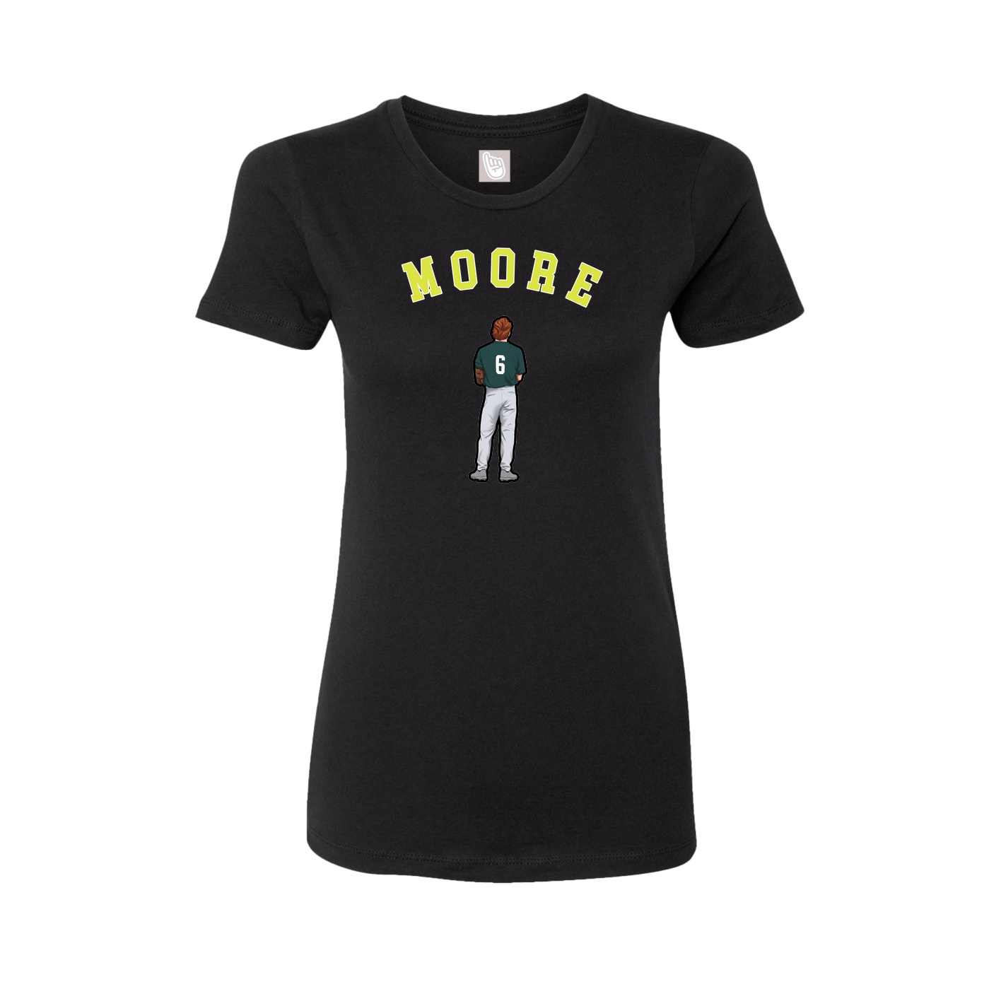 Womens Tee — Shirsey Arch in Black