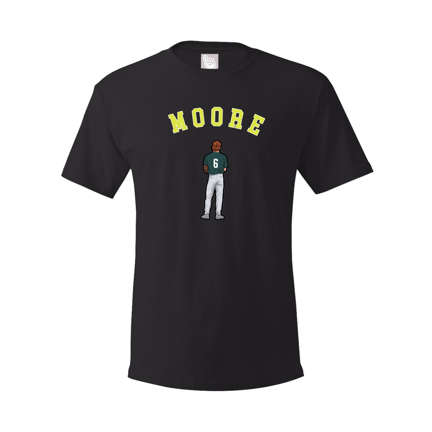 Youth Tee — Shirsey Arch in Black