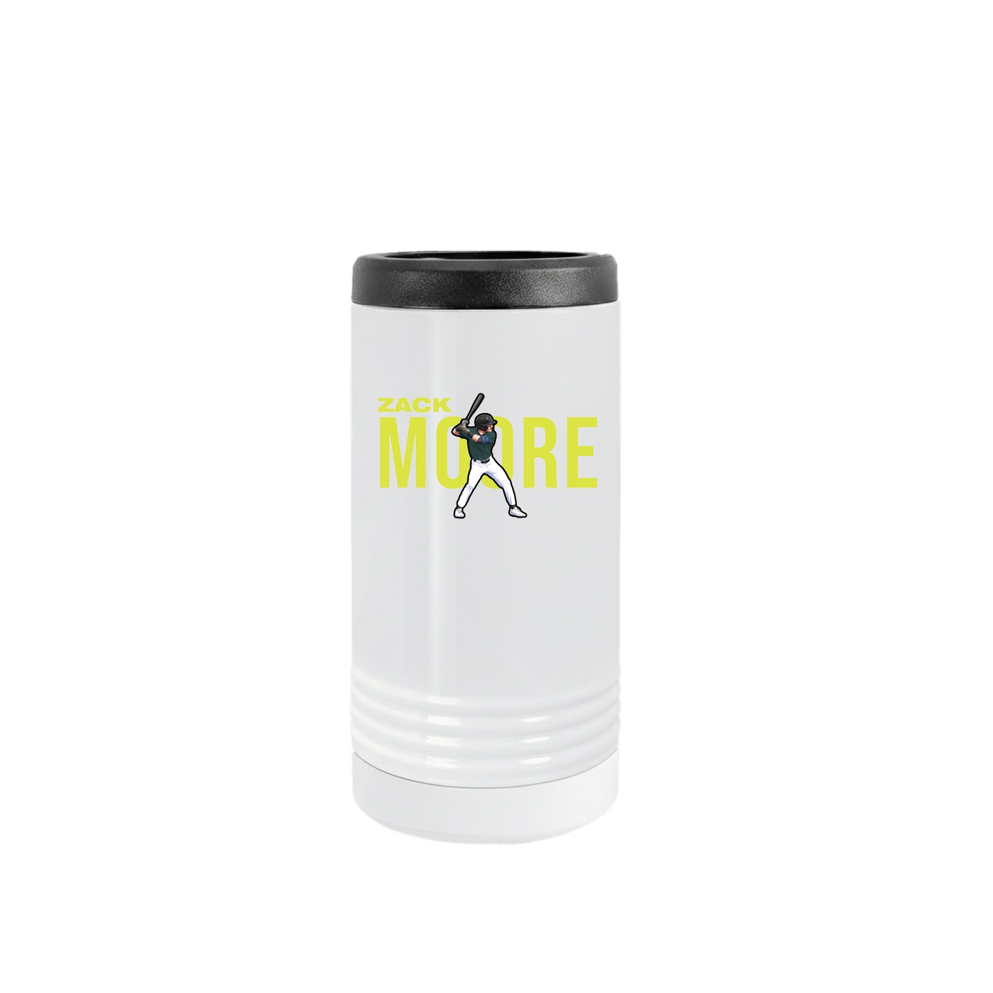Slim Beverage Holder — Player Name in White
