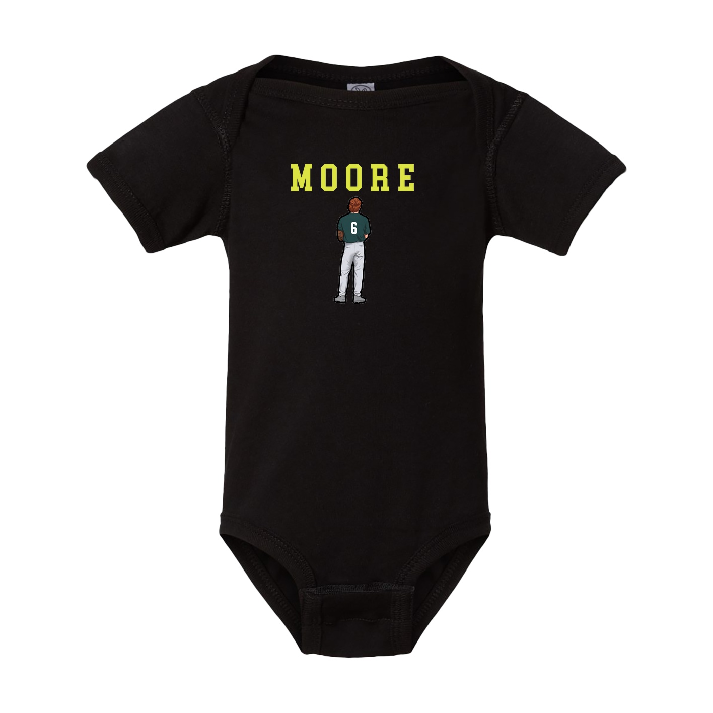 Baby Onesie — Shirsey in Black