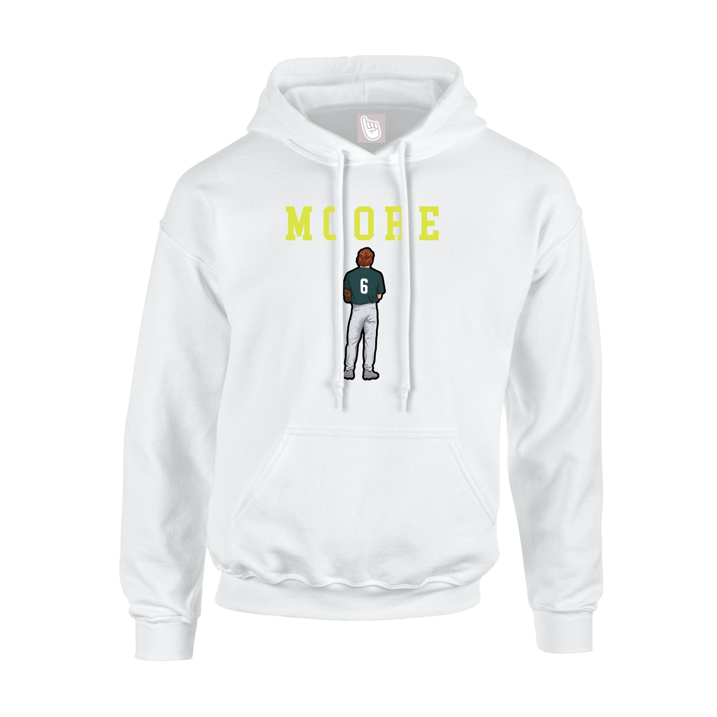 Youth Hoodie — Shirsey in White