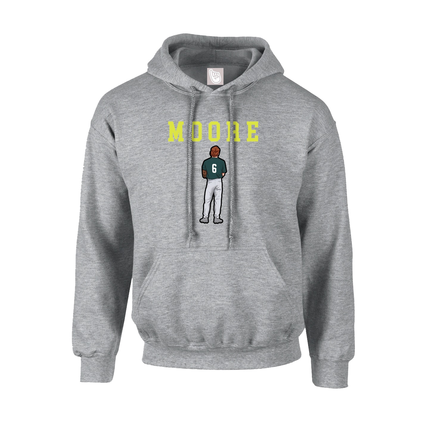 Youth Hoodie — Shirsey in Grey