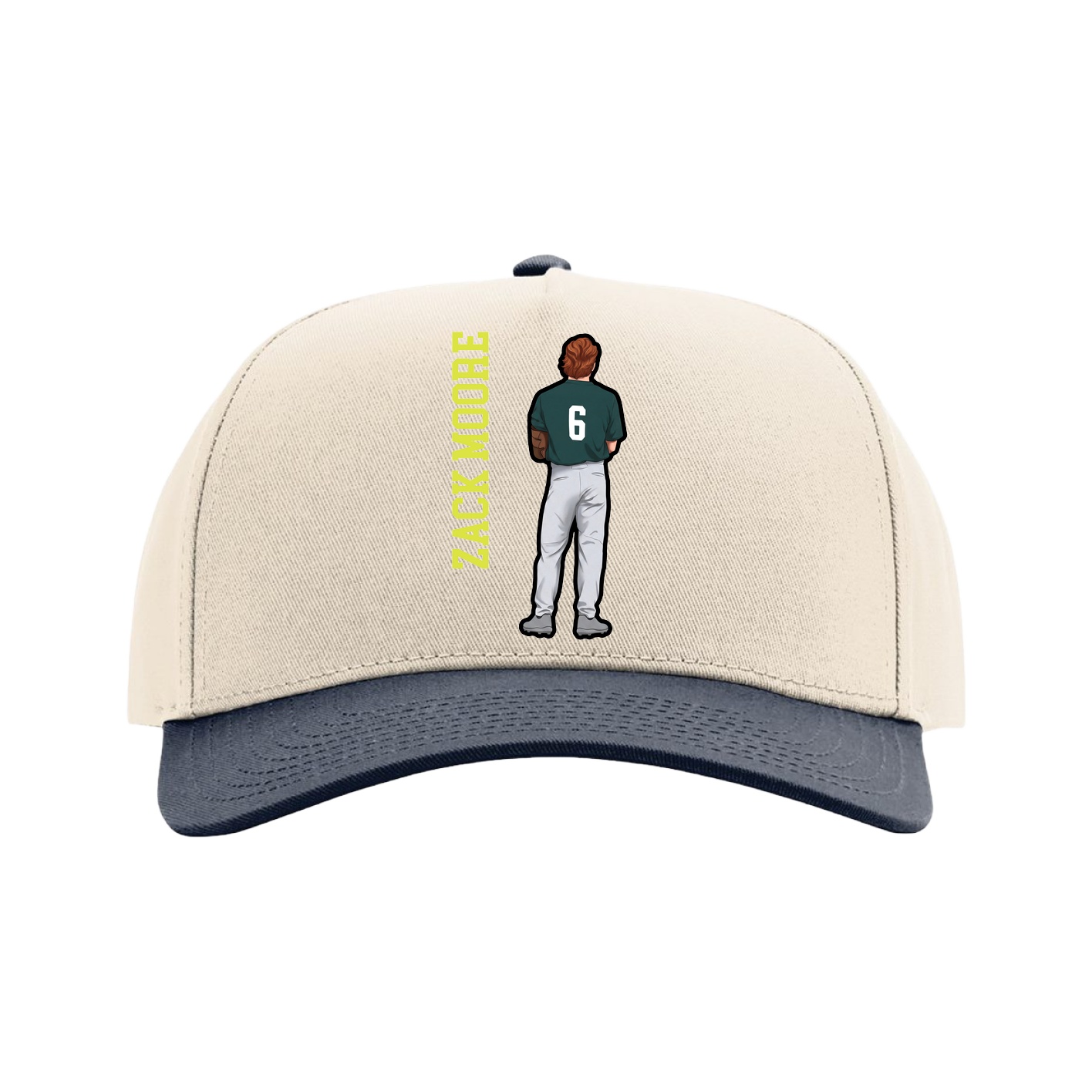 Full Fabric Five-Panel Champ Cap