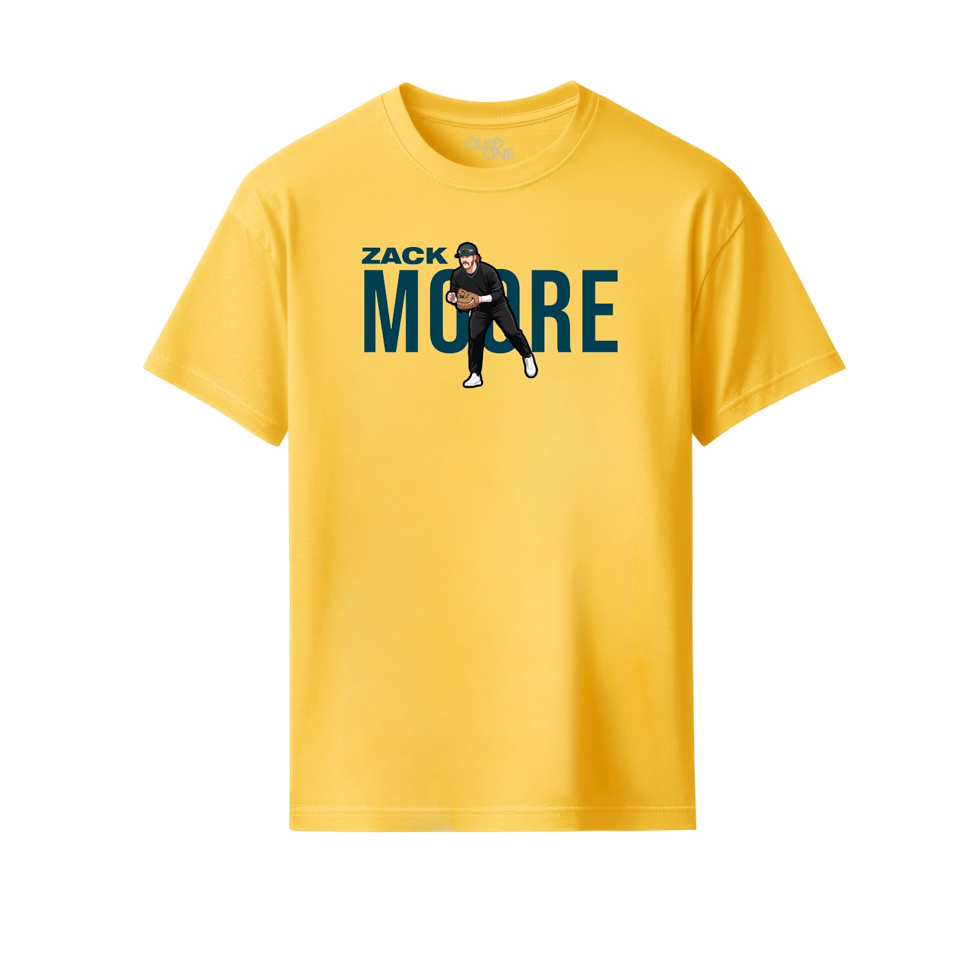 Youth Tee — Player Name in Yellow