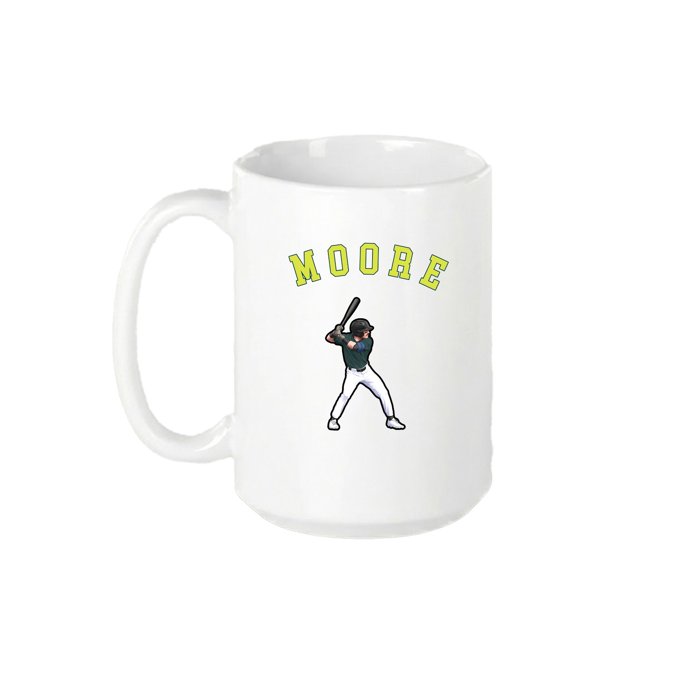 15oz Coffee Mug — Shirsey Arch in White