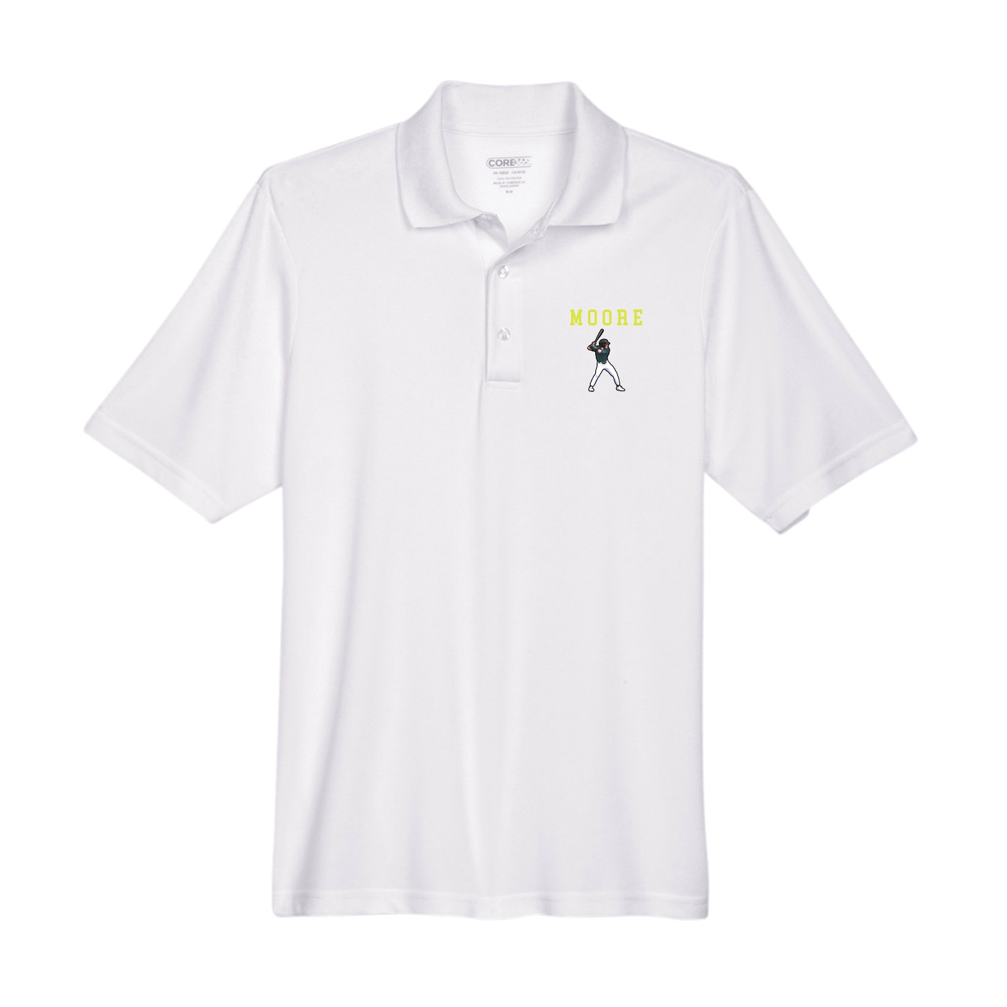 Performance Polo — Shirsey in White