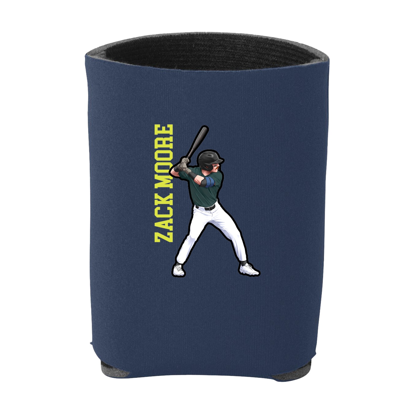 Can Holder — Name Vertical in Navy