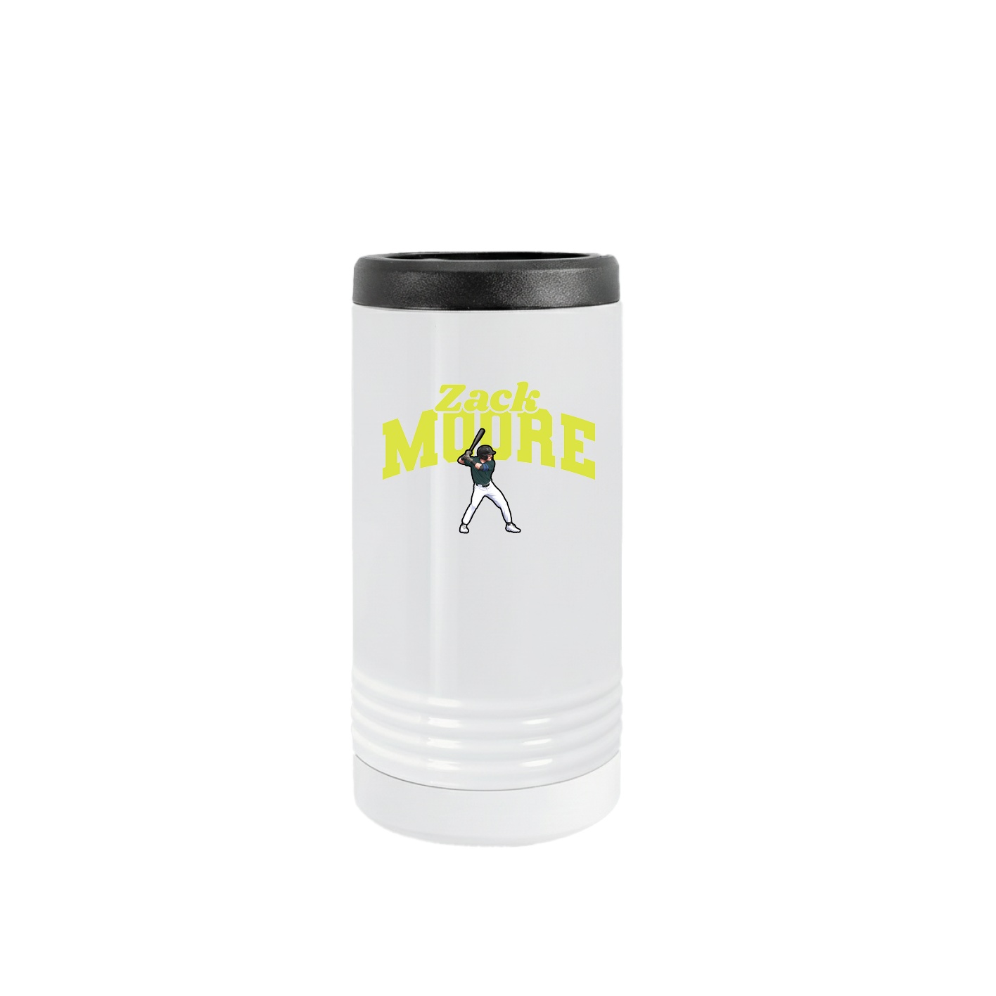 Slim Beverage Holder — Signature Arch in White