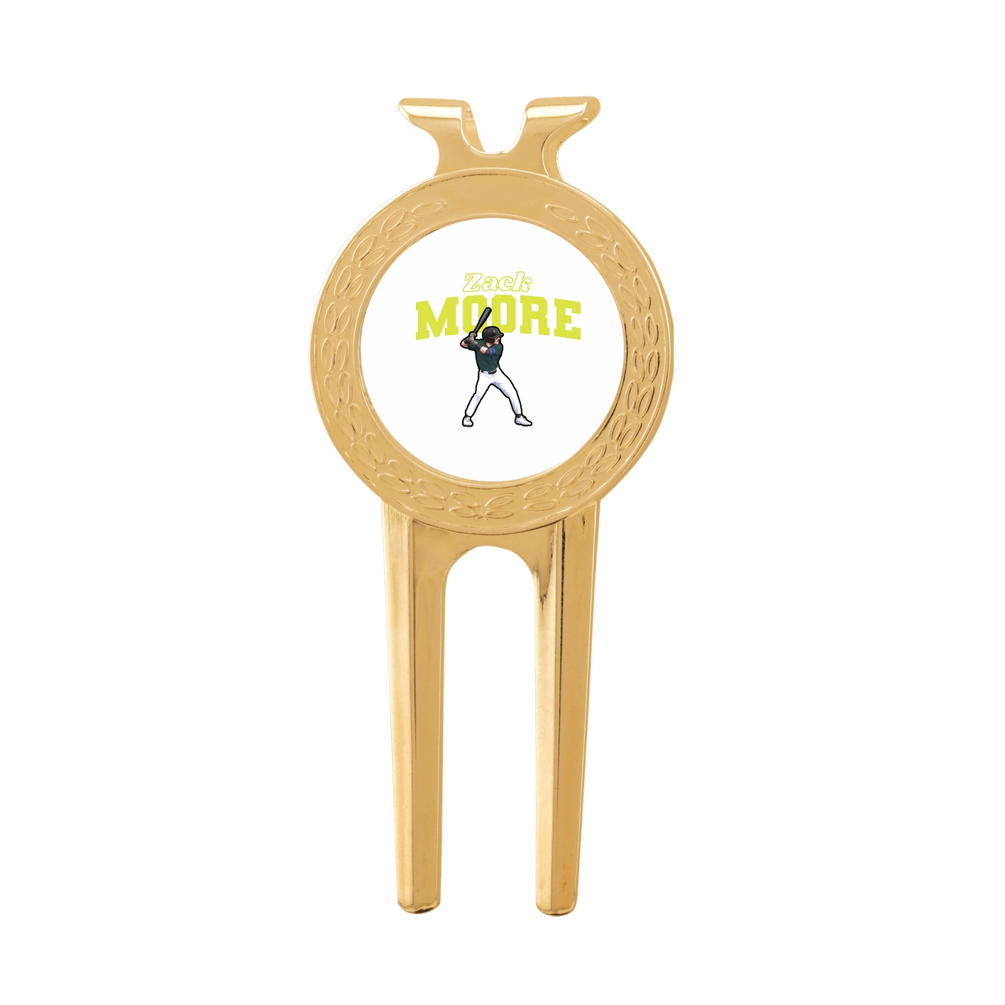 Divot Tool with Ball Marker — Name Arch in Classic