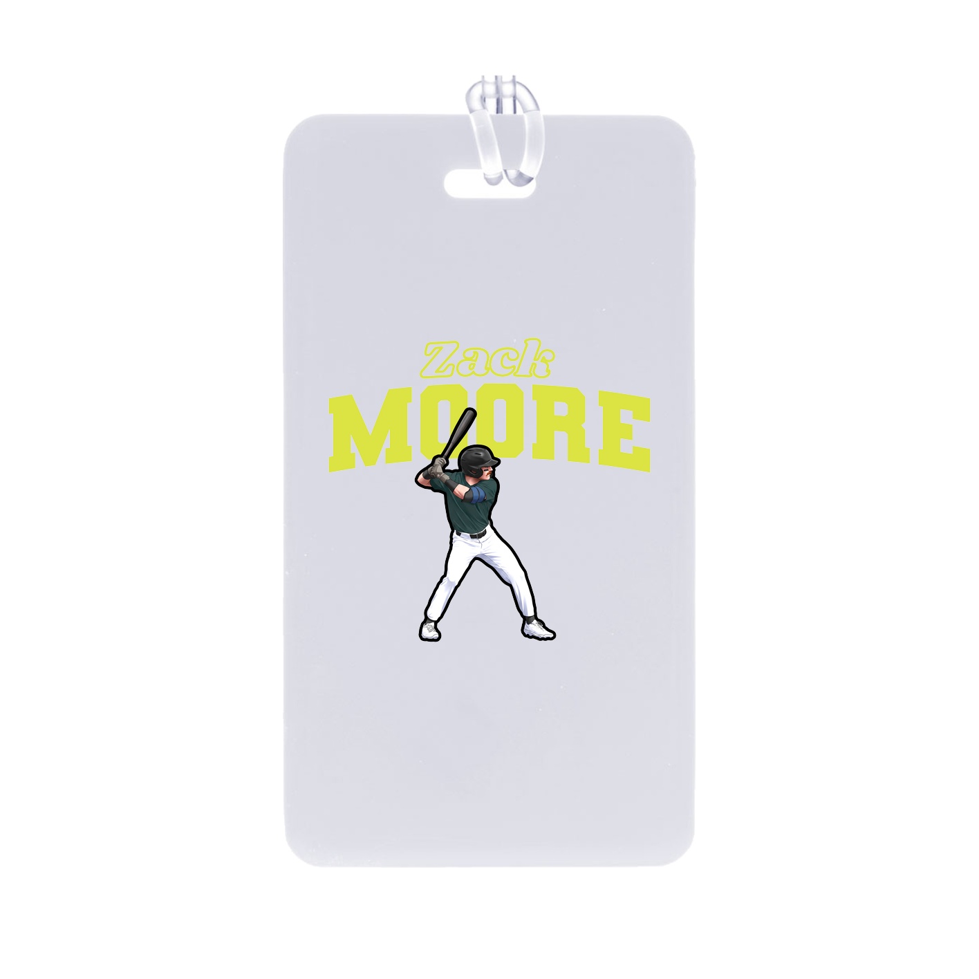 Bag Tag — Name Arch in Classic