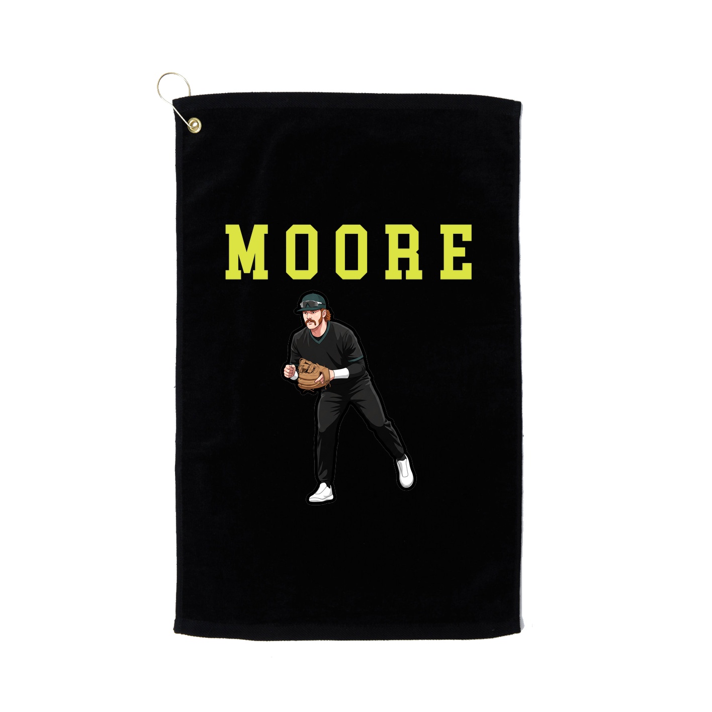 Golf Towel — Shirsey in Black