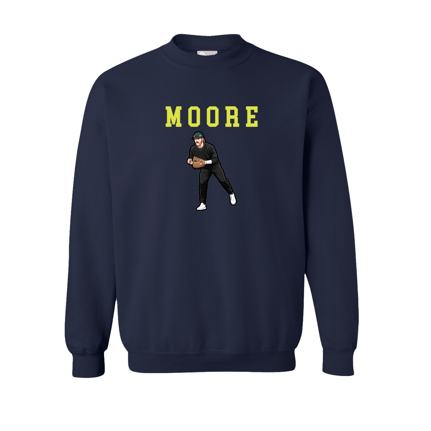 Fleece Crew — Shirsey in Navy