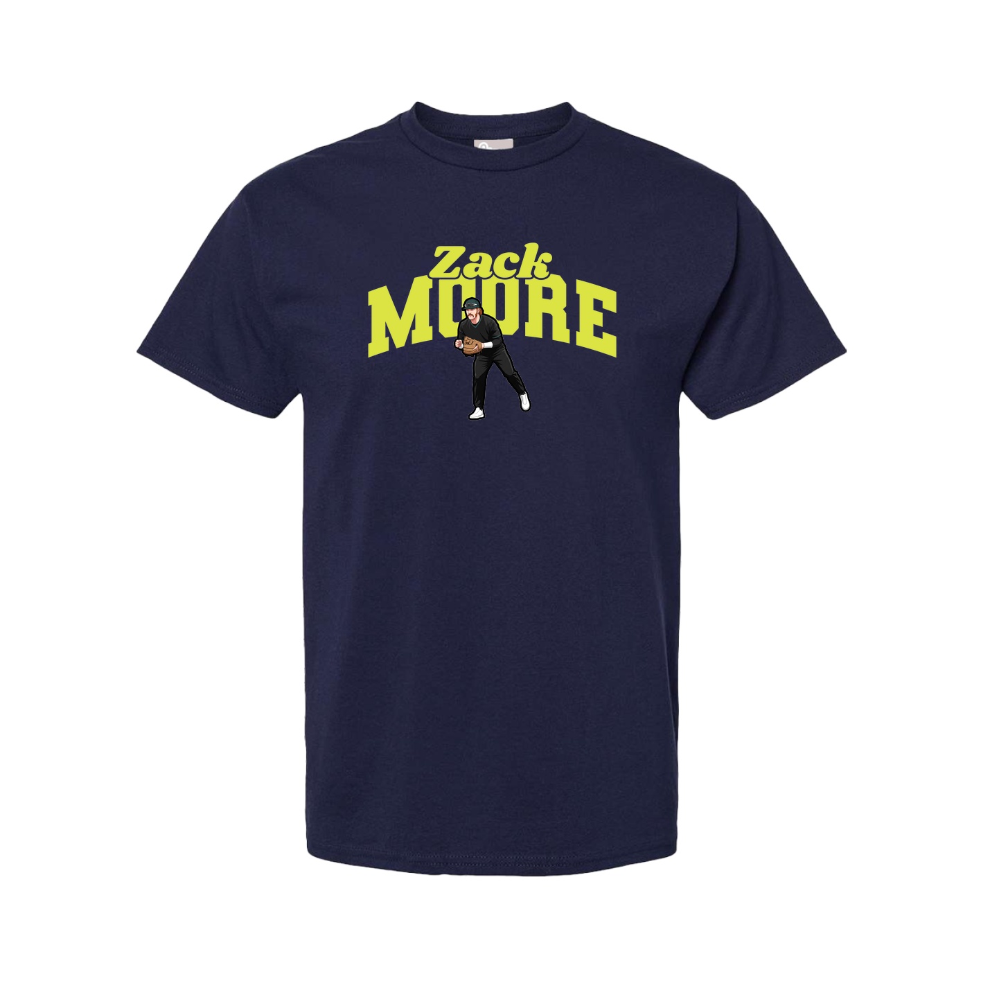 Youth Tee — Signature Arch in Navy