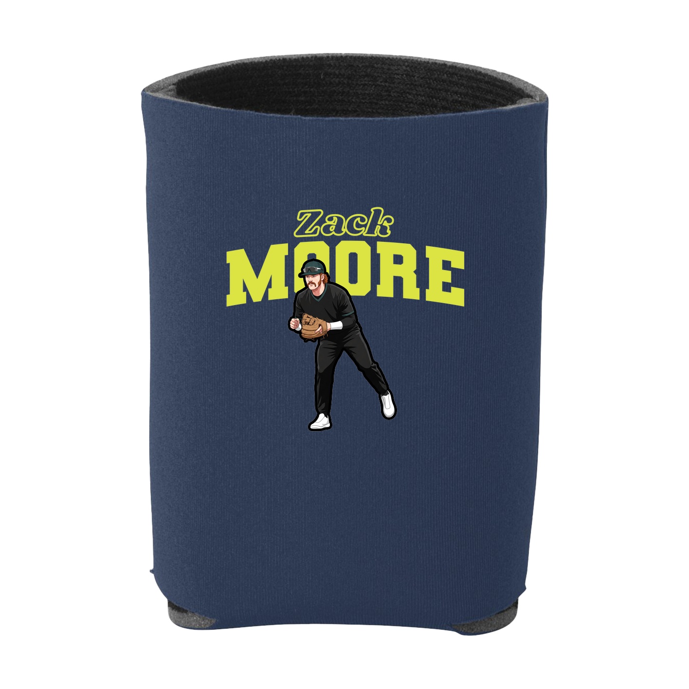 Can Holder — Name Arch in Navy