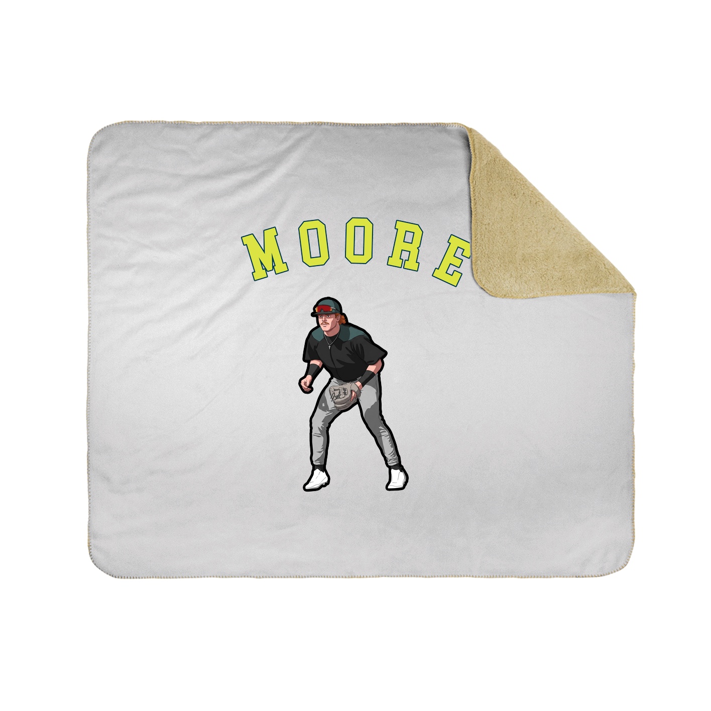 Throw Blanket — Shirsey Arch in White