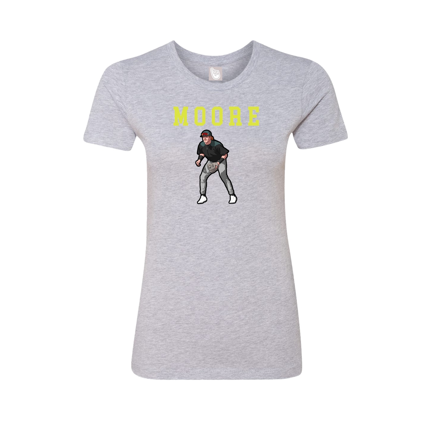 Womens Tee — Shirsey in Grey