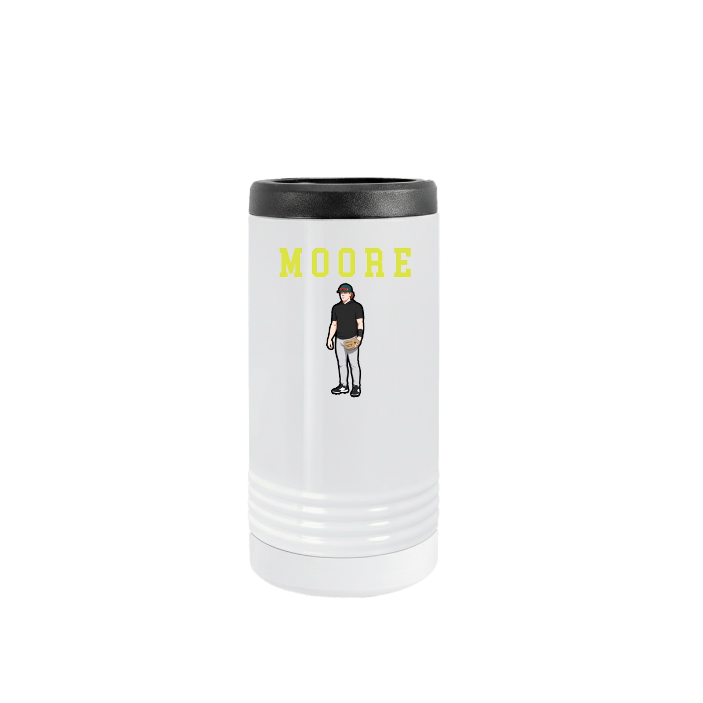 Slim Beverage Holder — Shirsey in White