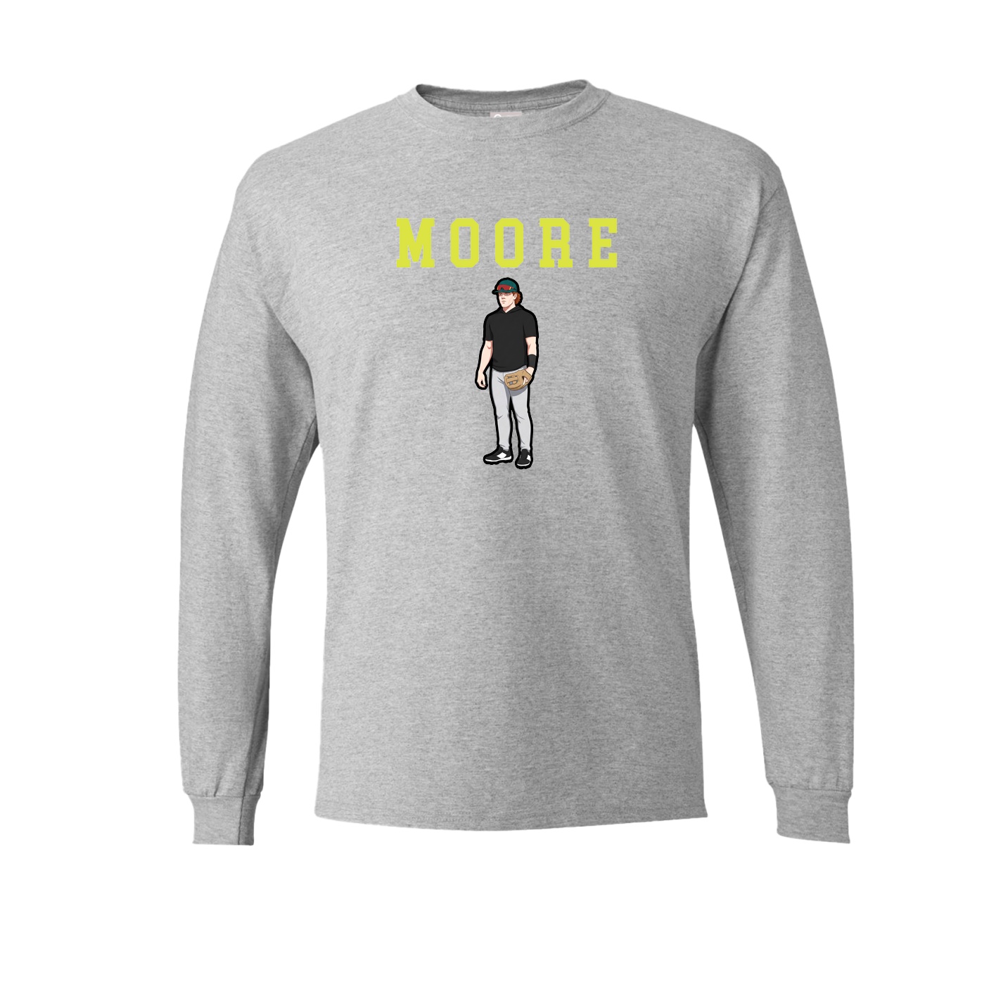 Long Sleeve Tee — Shirsey in Grey