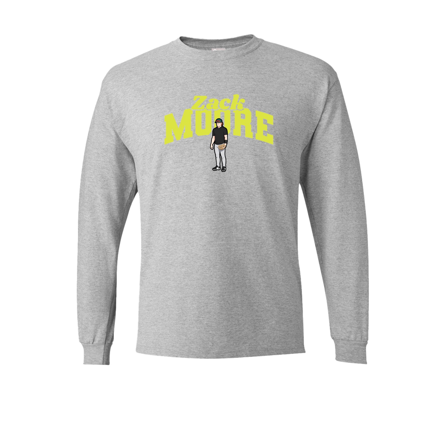 Long Sleeve Tee — Signature Arch in Grey