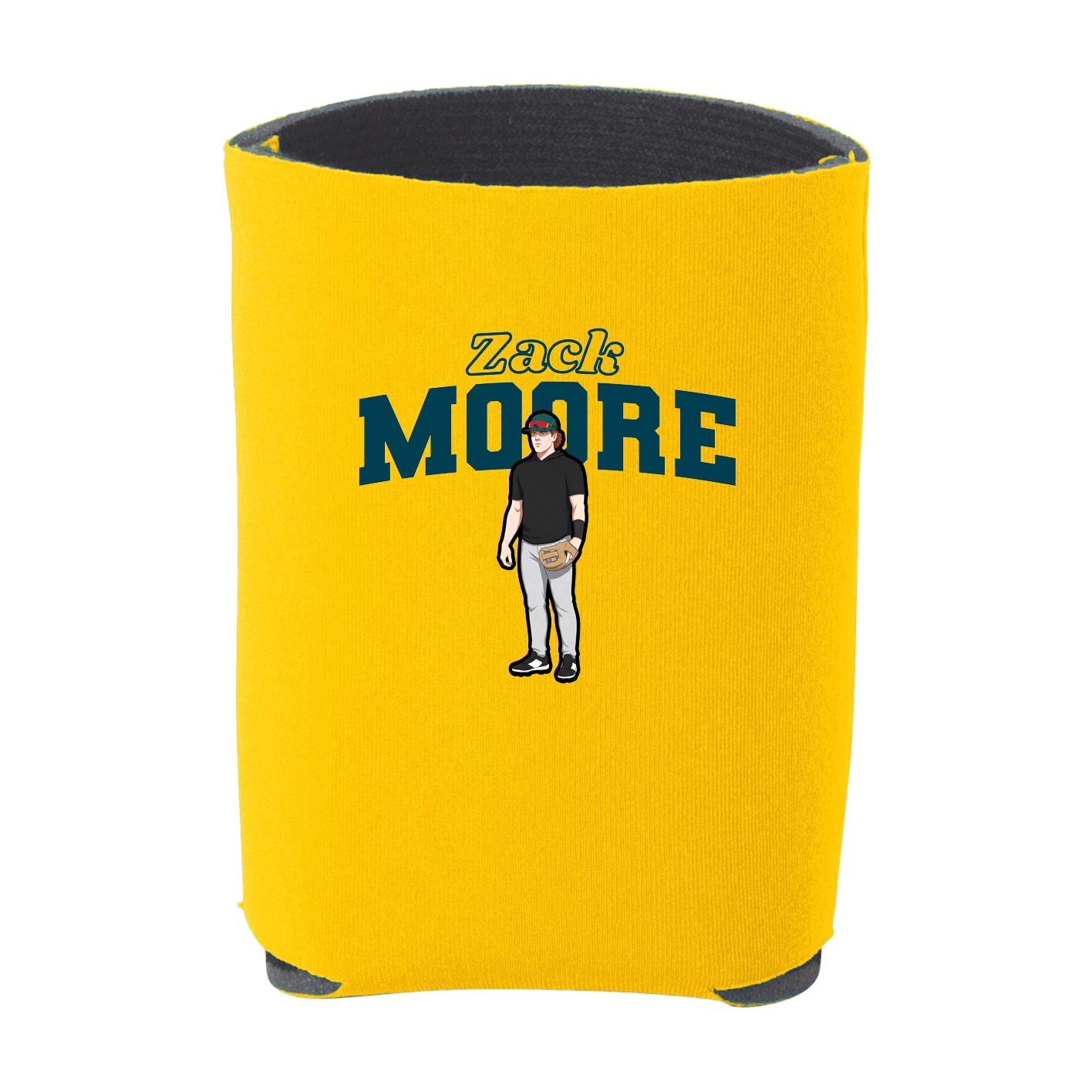 Can Holder — Name Arch in Yellow