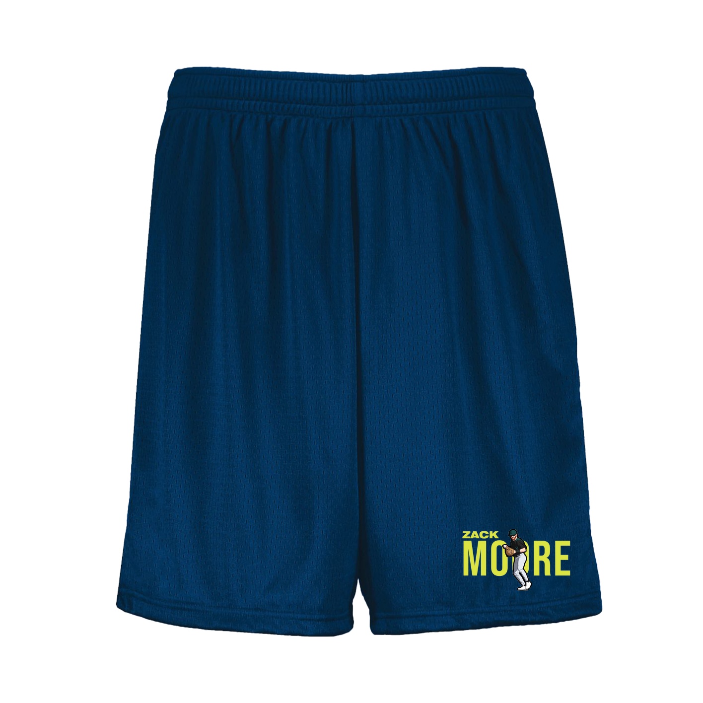 Shorts — Player Name in Navy