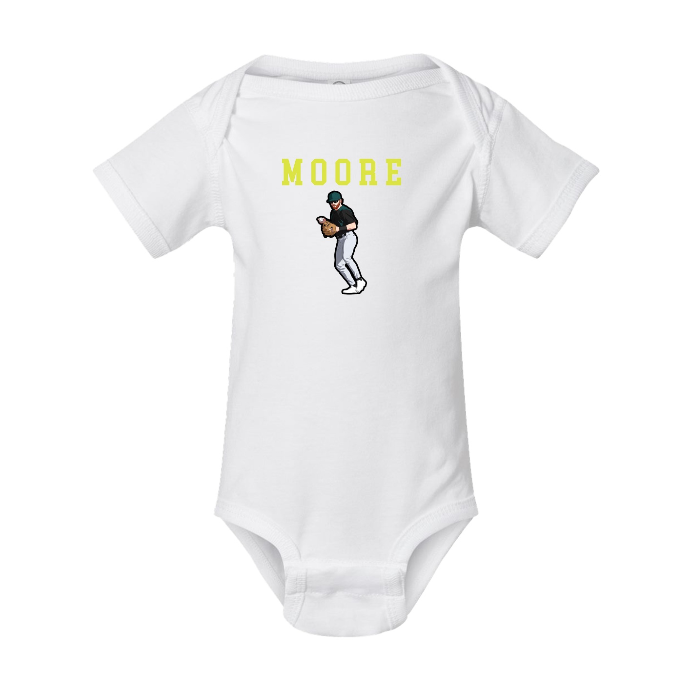 Baby Onesie — Shirsey in White