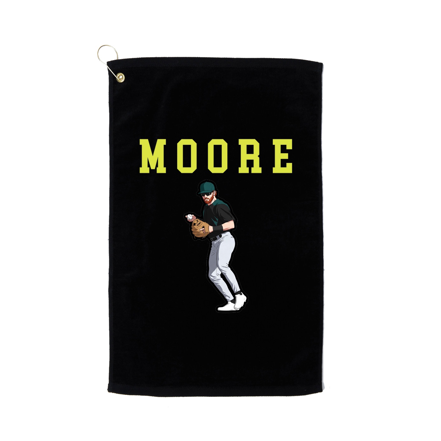 Golf Towel — Shirsey in Black