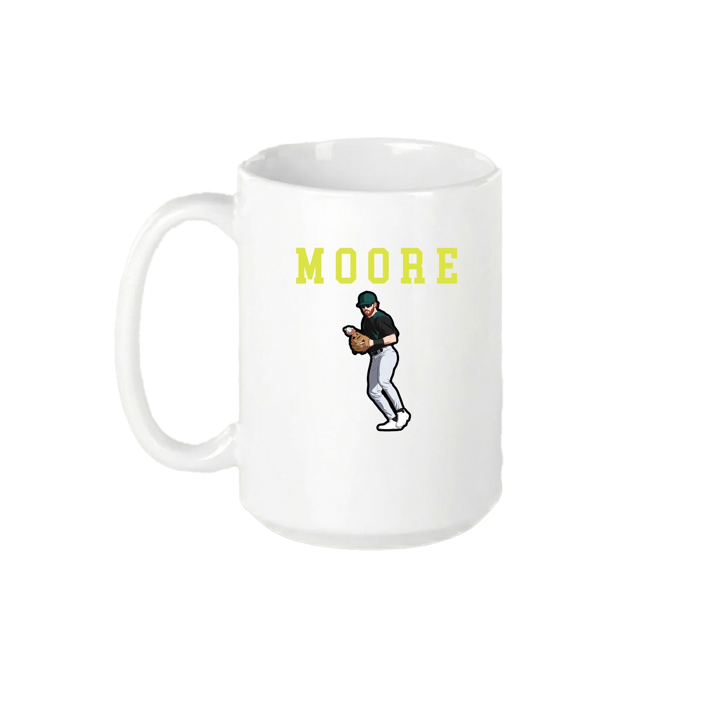 15oz Coffee Mug — Shirsey in White