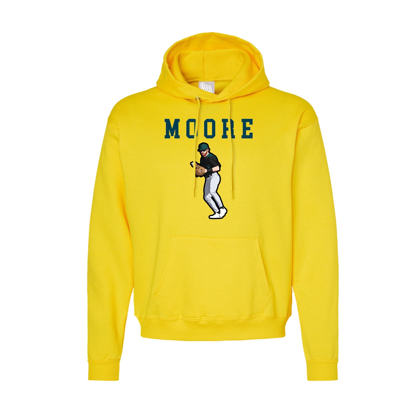 Hoodie — Shirsey in Yellow