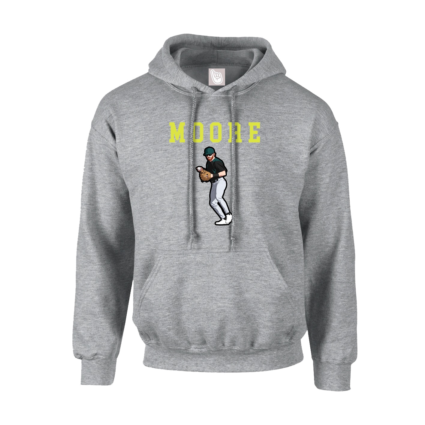 Youth Hoodie — Shirsey in Grey