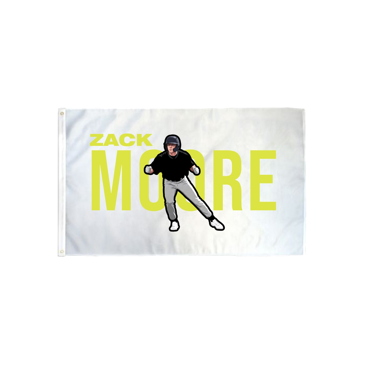3x5 Flag — Player Name in Classic
