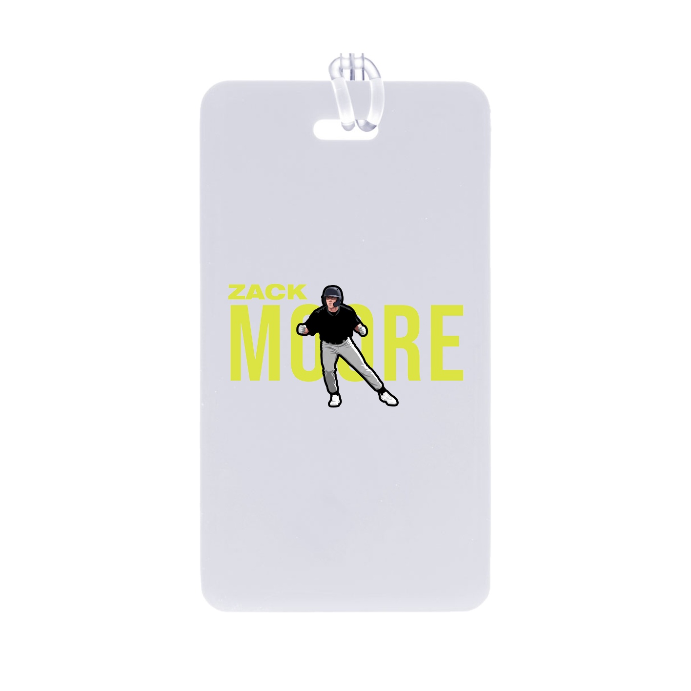 Bag Tag — Player Name in Classic