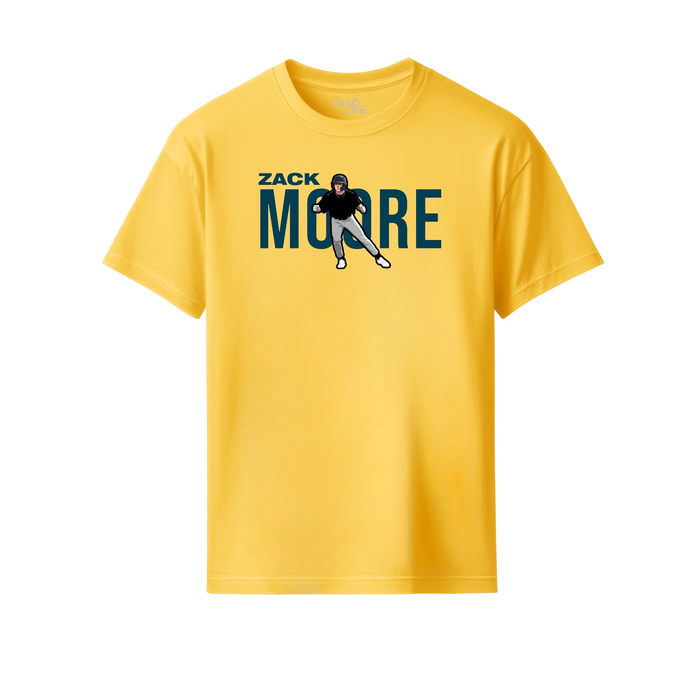 Youth Tee — Player Name in Yellow