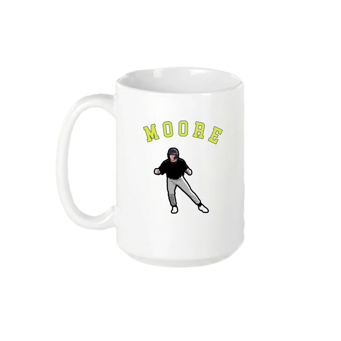 15oz Coffee Mug — Shirsey Arch in White