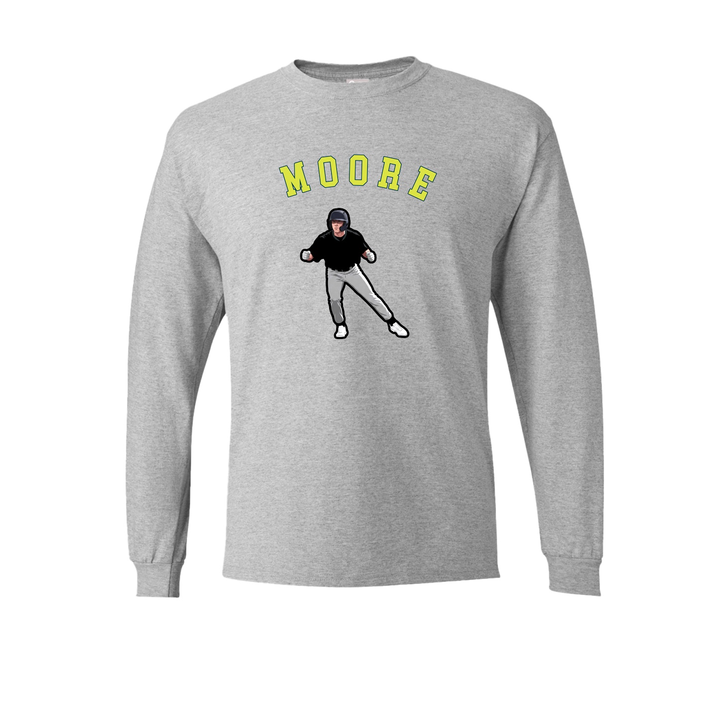 Long Sleeve Tee — Shirsey Arch in Grey