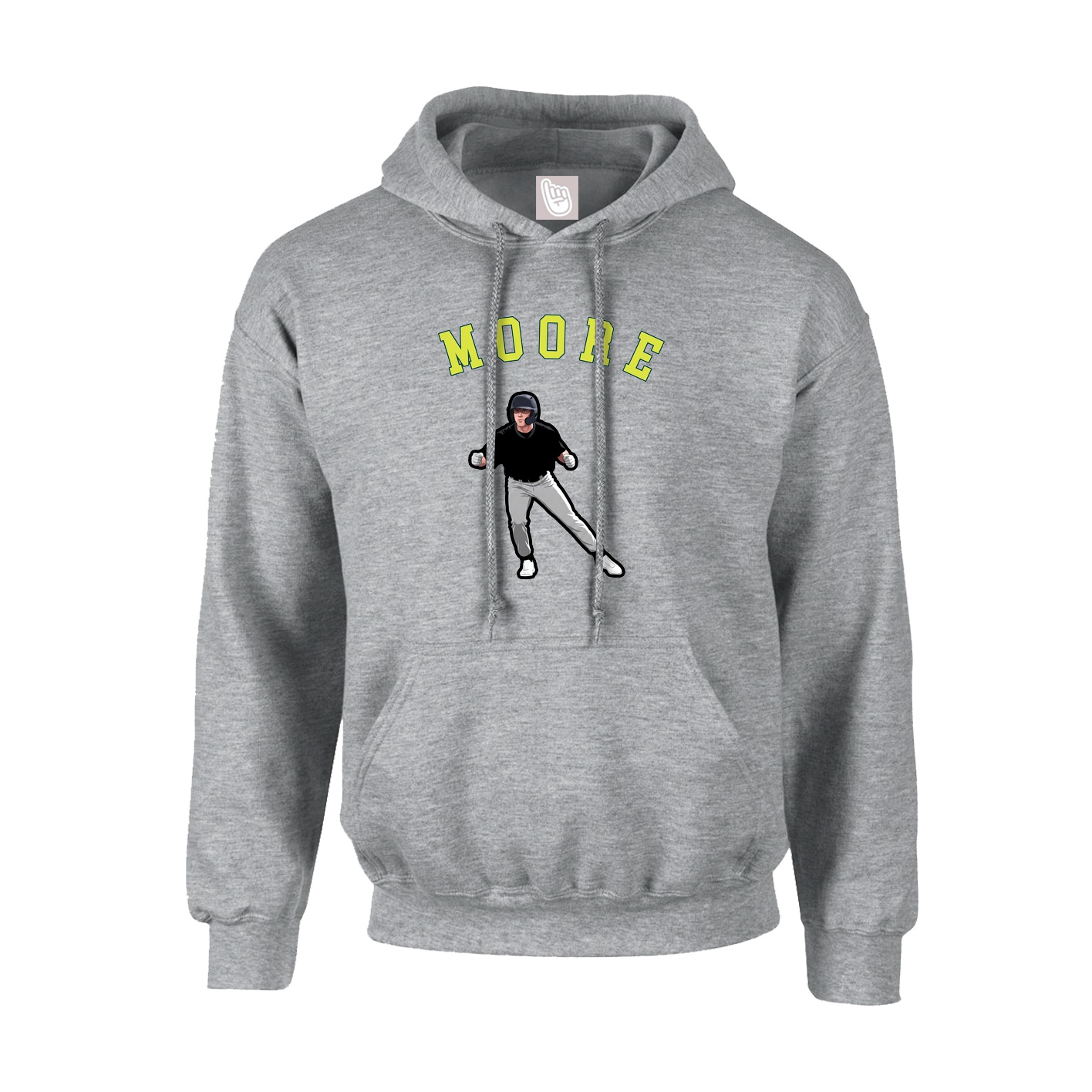 Hoodie — Shirsey Arch in Grey
