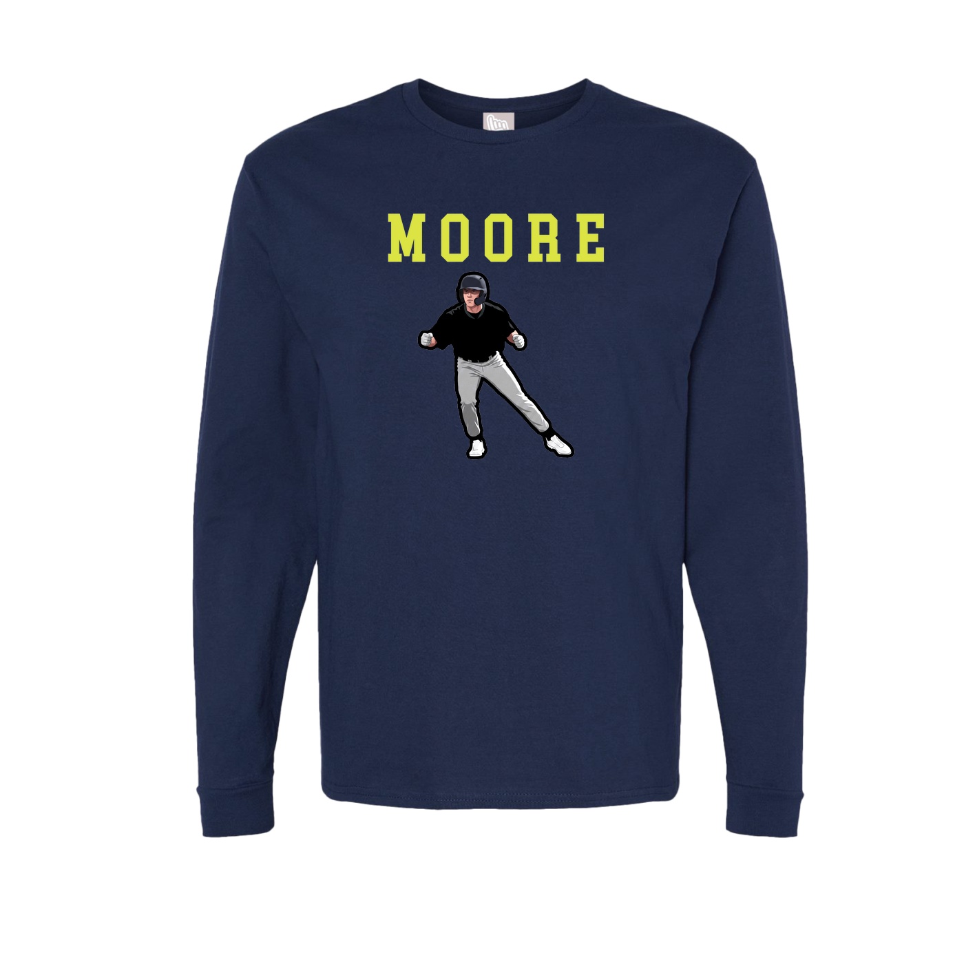 Long Sleeve Tee — Shirsey in Navy