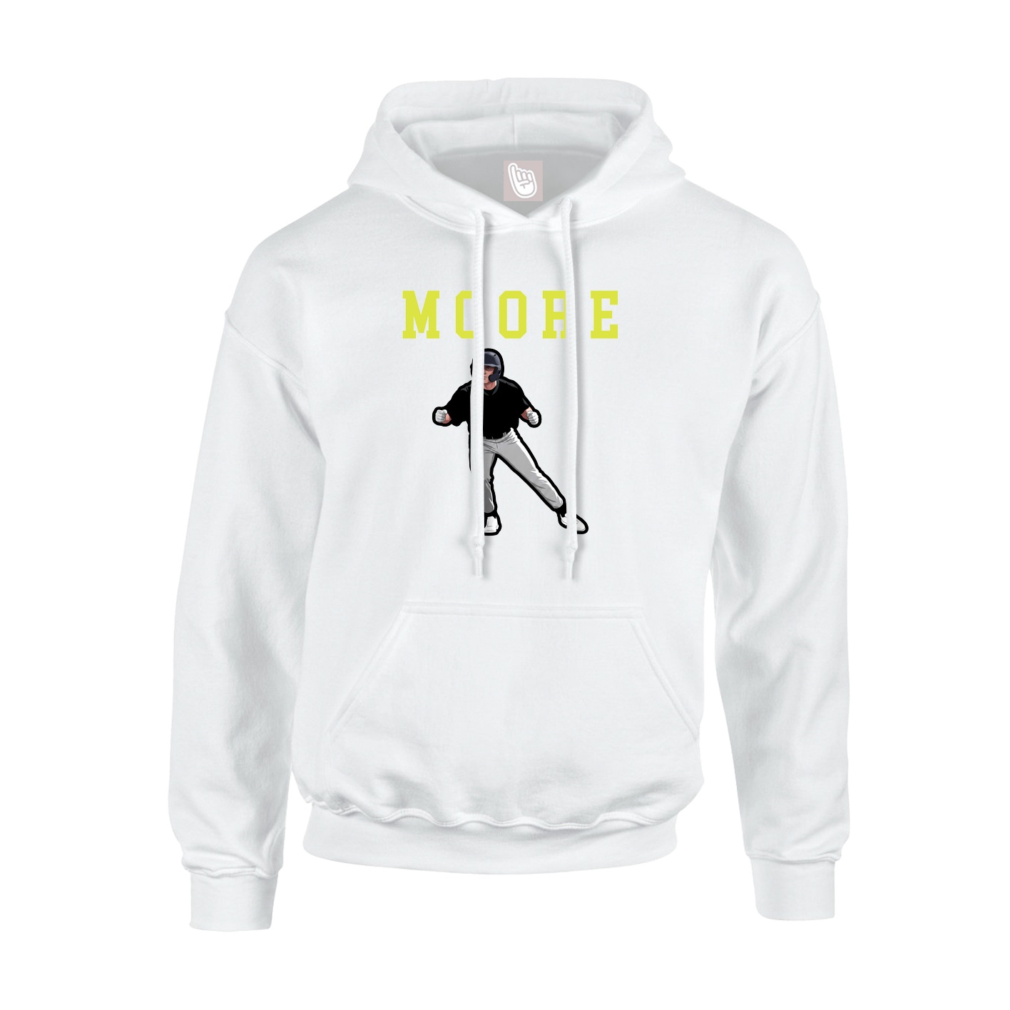 Youth Hoodie — Shirsey in White