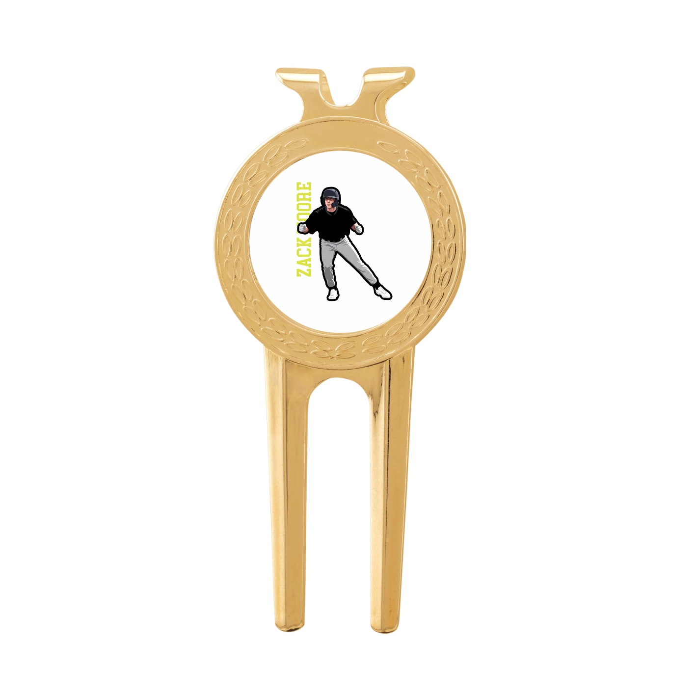 Divot Tool with Ball Marker — Name Vertical in Classic