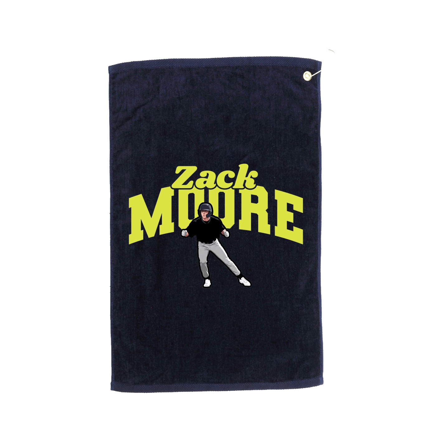 Golf Towel — Signature Arch in Navy
