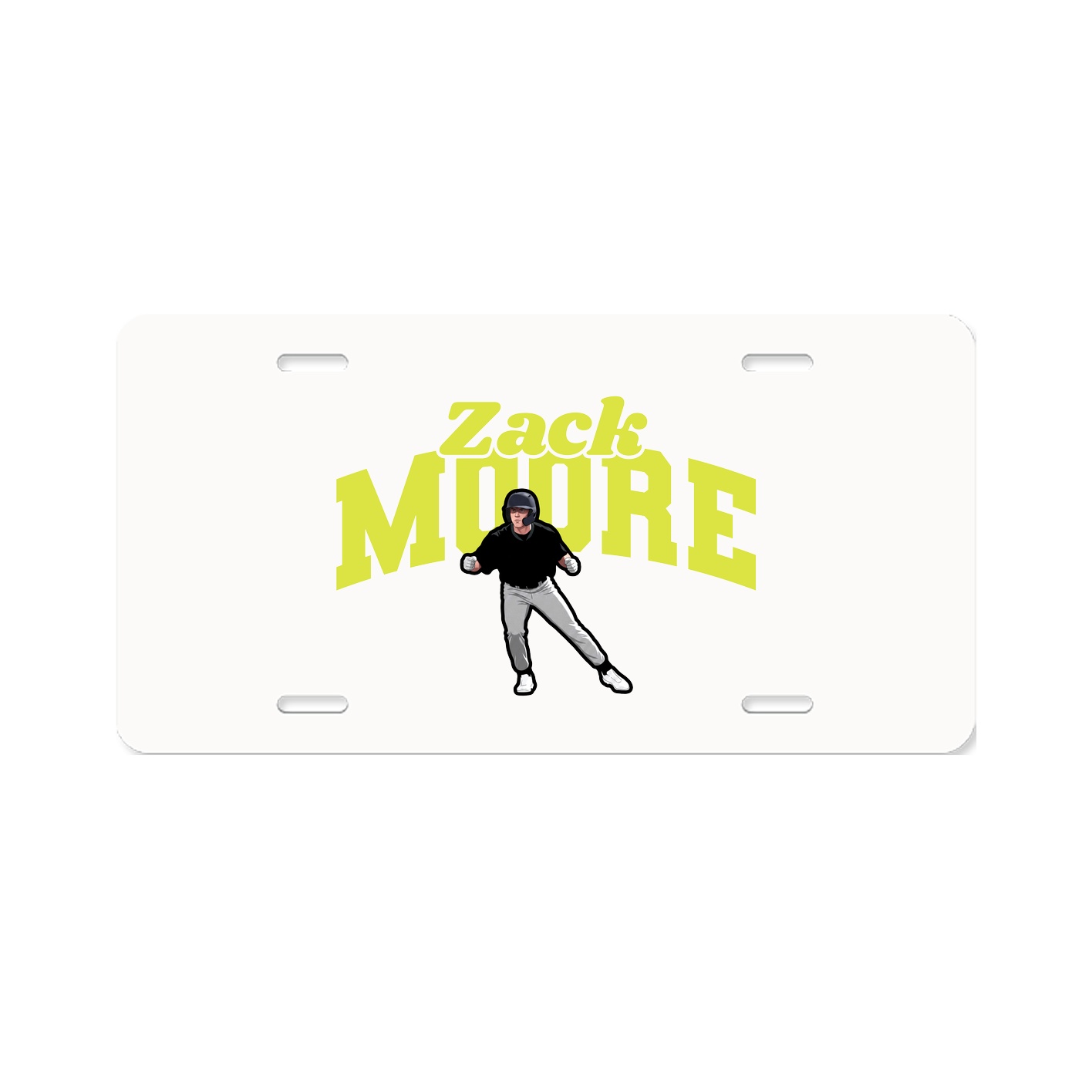 License Plate — Signature Arch in Classic