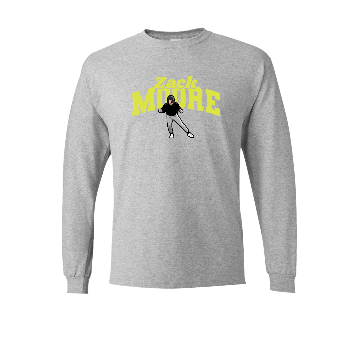Long Sleeve Tee — Signature Arch in Grey