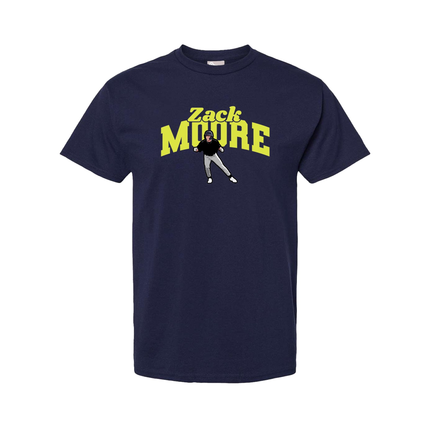 Youth Tee — Signature Arch in Navy