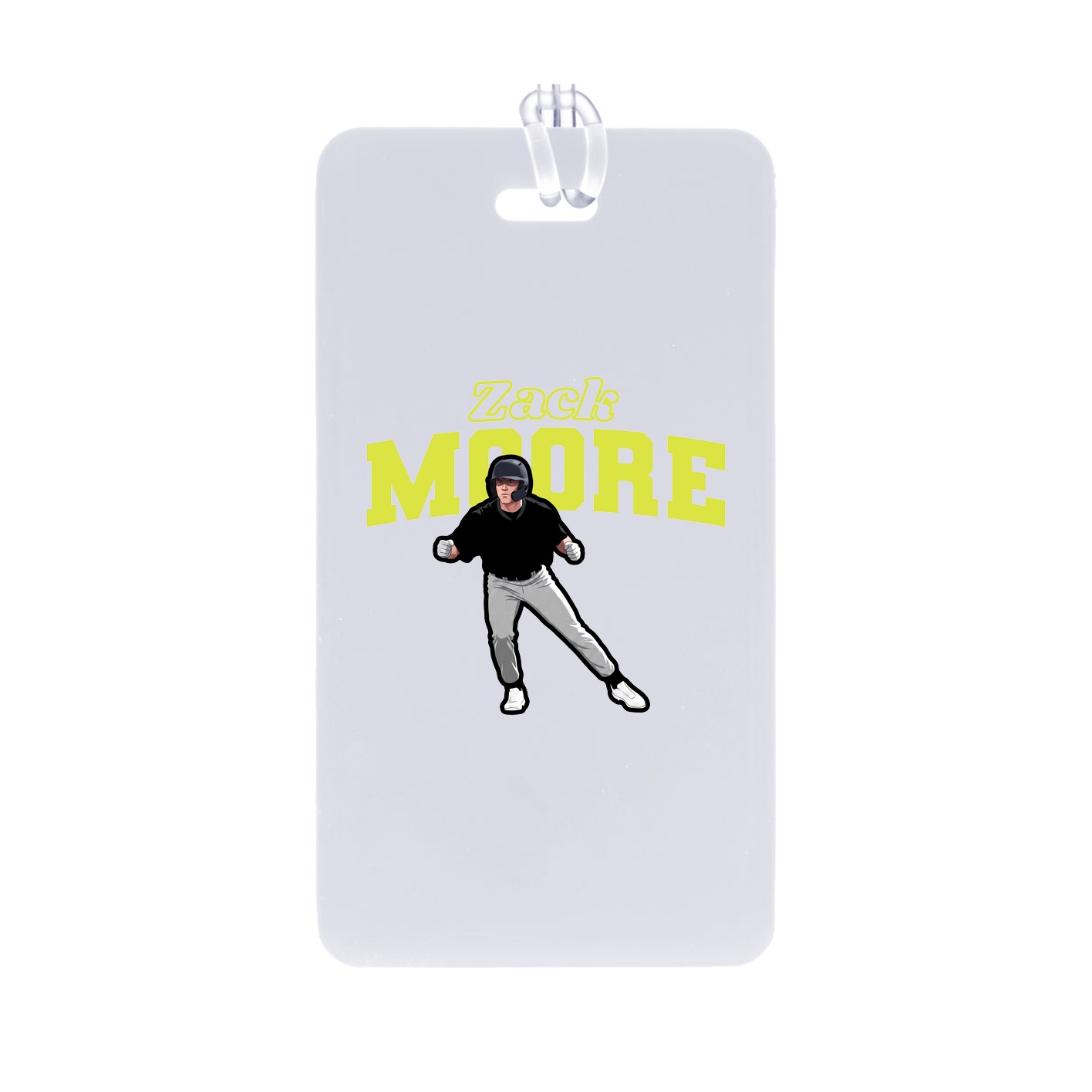 Bag Tag — Name Arch in Classic