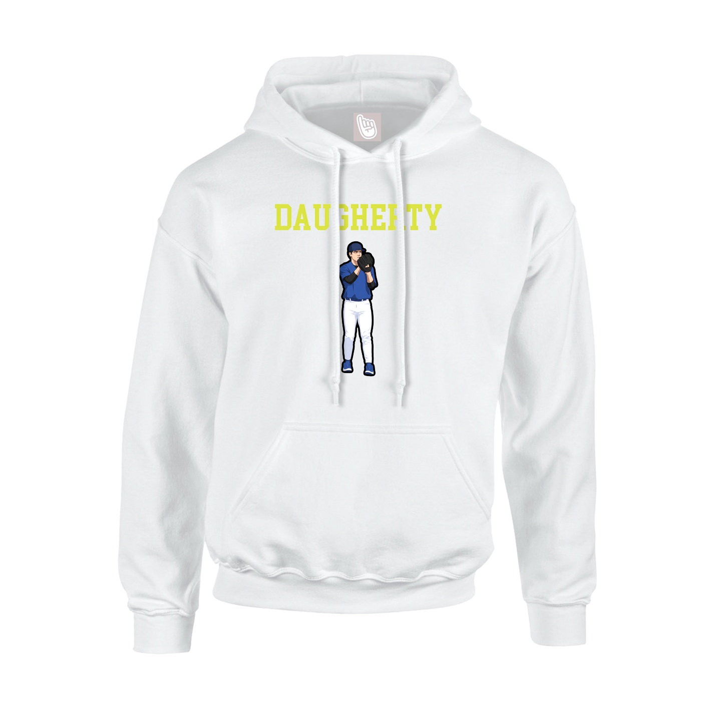 Hoodie — Shirsey in White
