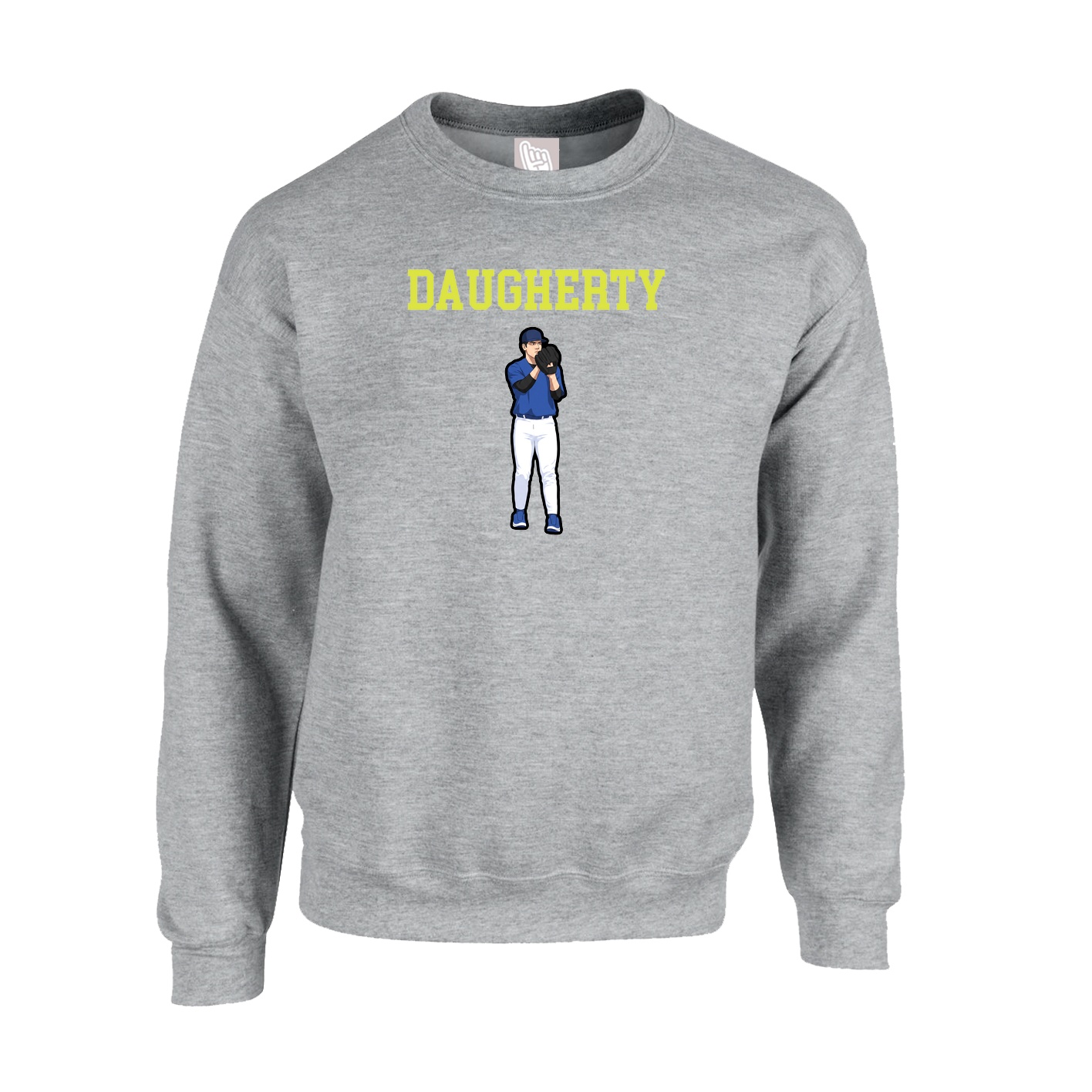 Fleece Crew — Shirsey in Grey