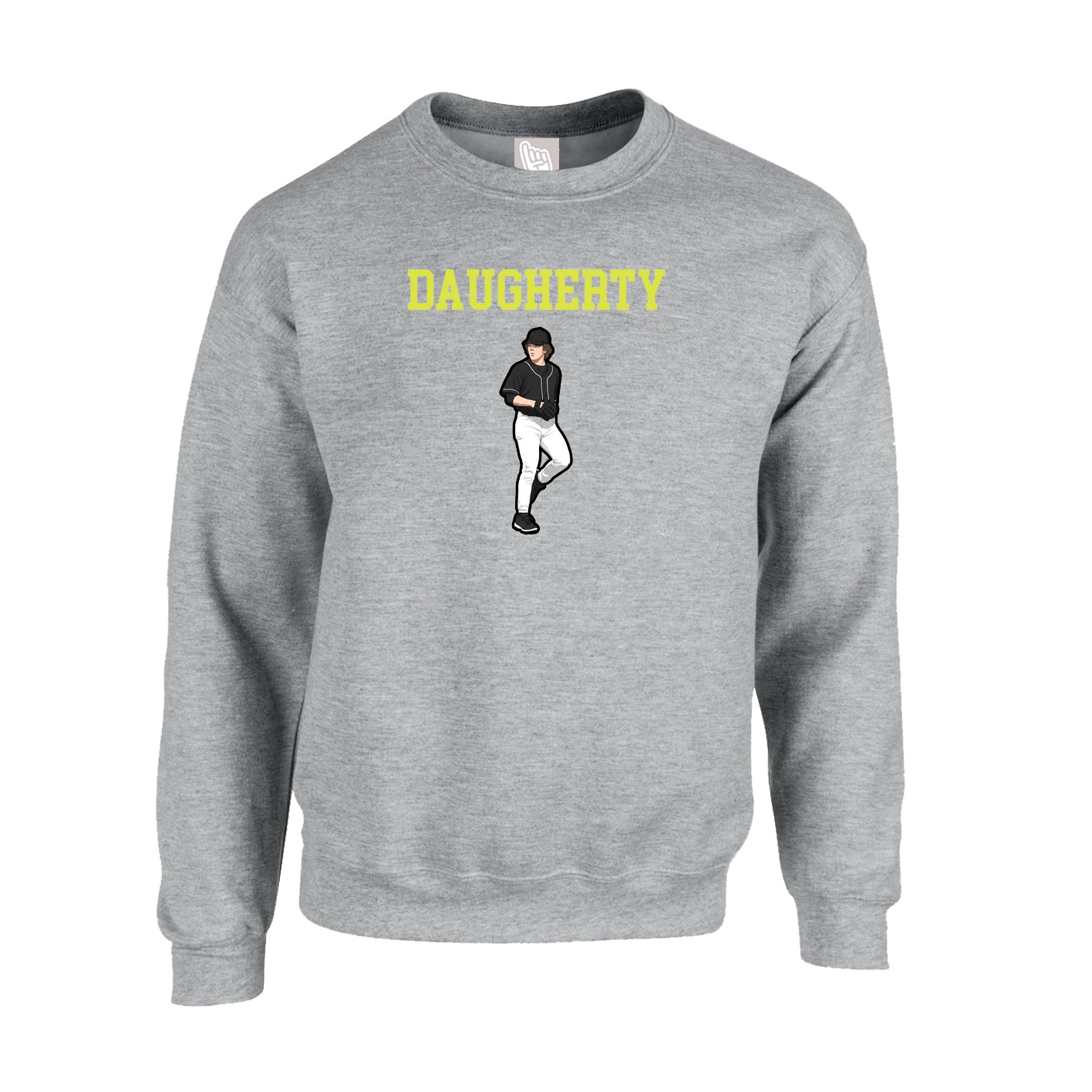 Fleece Crew — Shirsey in Grey