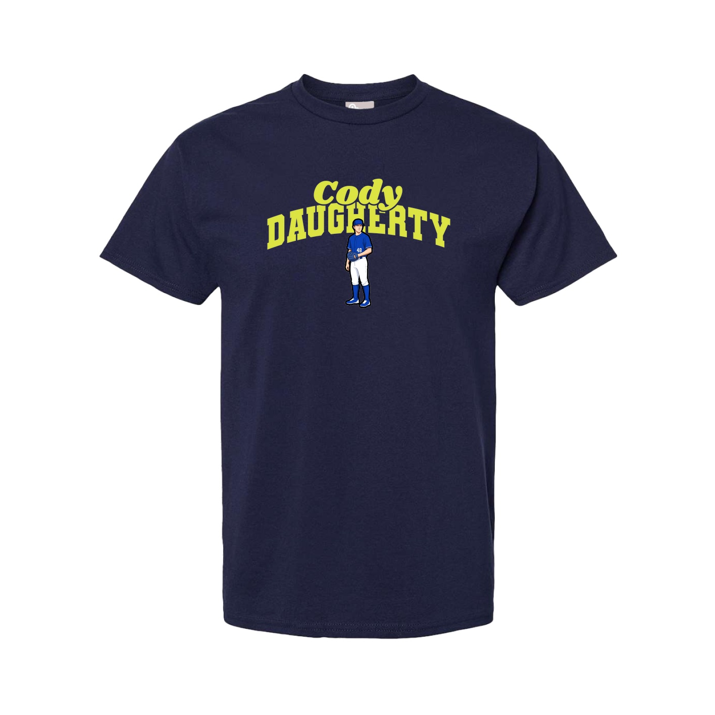 Tee — Signature Arch in Navy