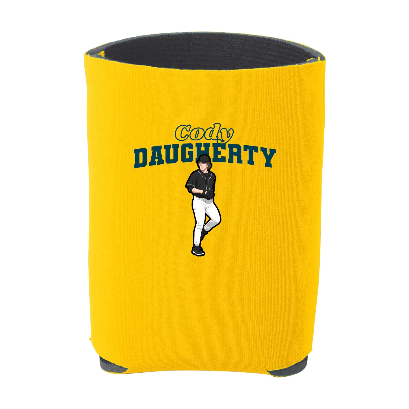 Can Holder — Name Arch in Yellow